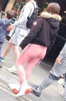 Candid pink leggings